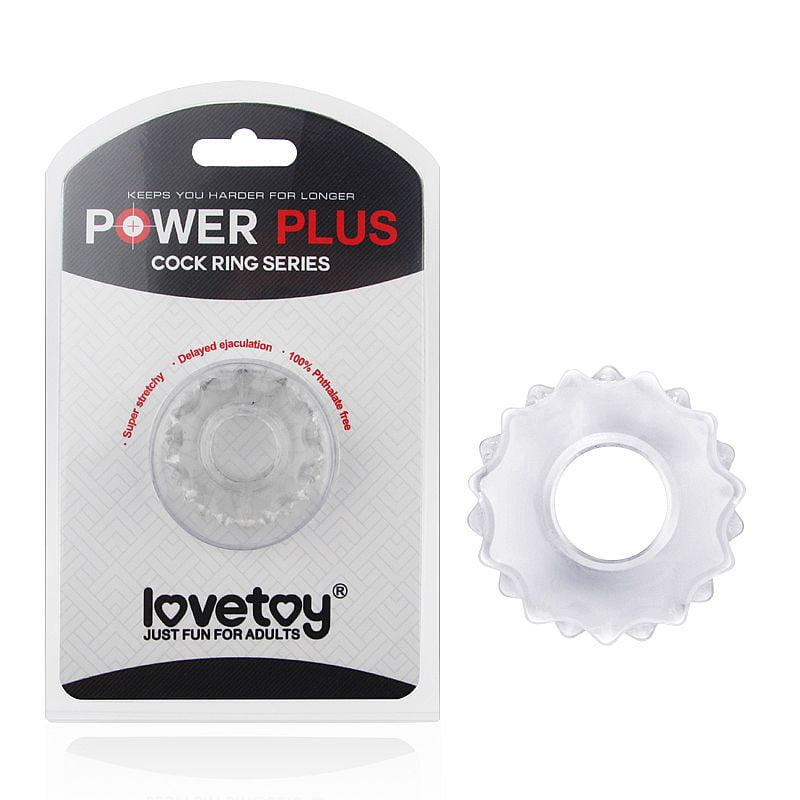 Lovetoy Power Plus - anel peniano retardador com esferas massageadoras