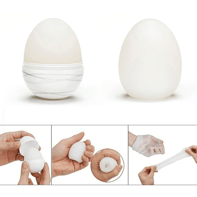 Egg Shiny Masturbador Masculino Magical Kiss.