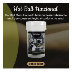 HOT BALL PLUS - CONFORTO ANAL HOT FLOWERS 