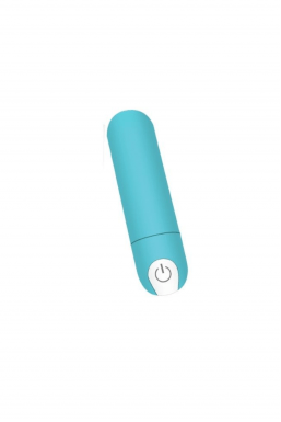 Mini Bullet Good Vibes - Intt - Azul Tiffany - 10 modos de vibração 