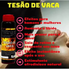 TESÃO DE VACA ESTIMULANTE AFRODISÍACO NATURAL 10ML K-LAB