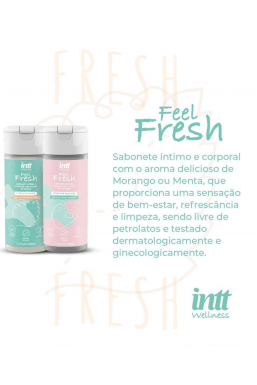 Sabonete Íntimo Feel Fresh Menta - Intt Wellness