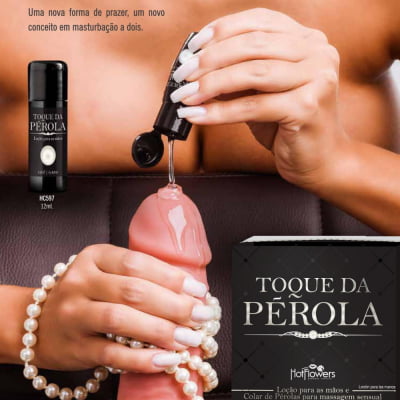 TOQUE DA PEROLA - Massagem sensual com colar de Pérolas 