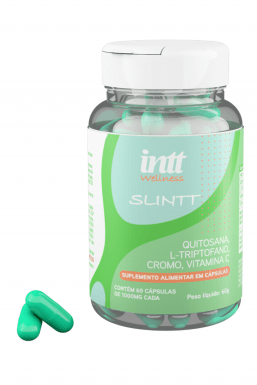 Slintt Suplemento Alimentar Vitáminico e Mineral com  60 Cápsulas - Intt Wellness