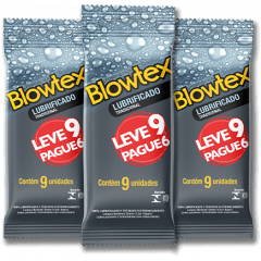 Preservativo Blowtex Lubrificado Leve9Pague6