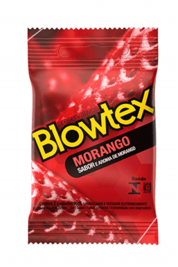 Preservativo Blowtex Sabor  Morango