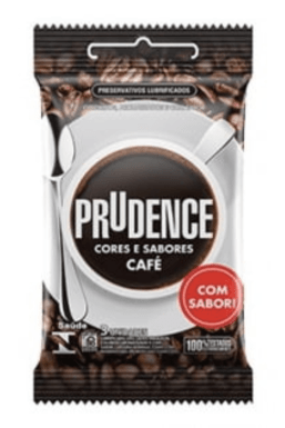 Preservativo Prudence Café com 3 unidades