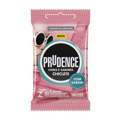 Preservativo Prudence Chicletes c/ 3