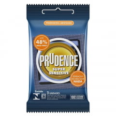 Preservativo Prudence Super Sensitive c/ 3