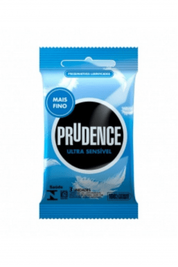 Preservativo Prudence Ultra Sensível c/ 3 Unidades