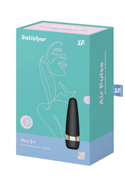 SATISFYER AIR PULSE PRO 3+  - Pulsador e Estimulador de Clitóris da Anitta
