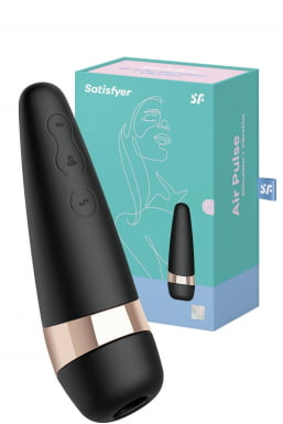 SATISFYER AIR PULSE PRO 3+  Vibrador Pulsador e Estimulador de Clitóris da Anitta