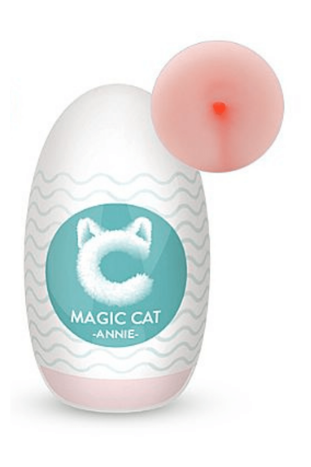 Masturbador EGG em Cyberskin - Magic Cat Annie - Formato Anus