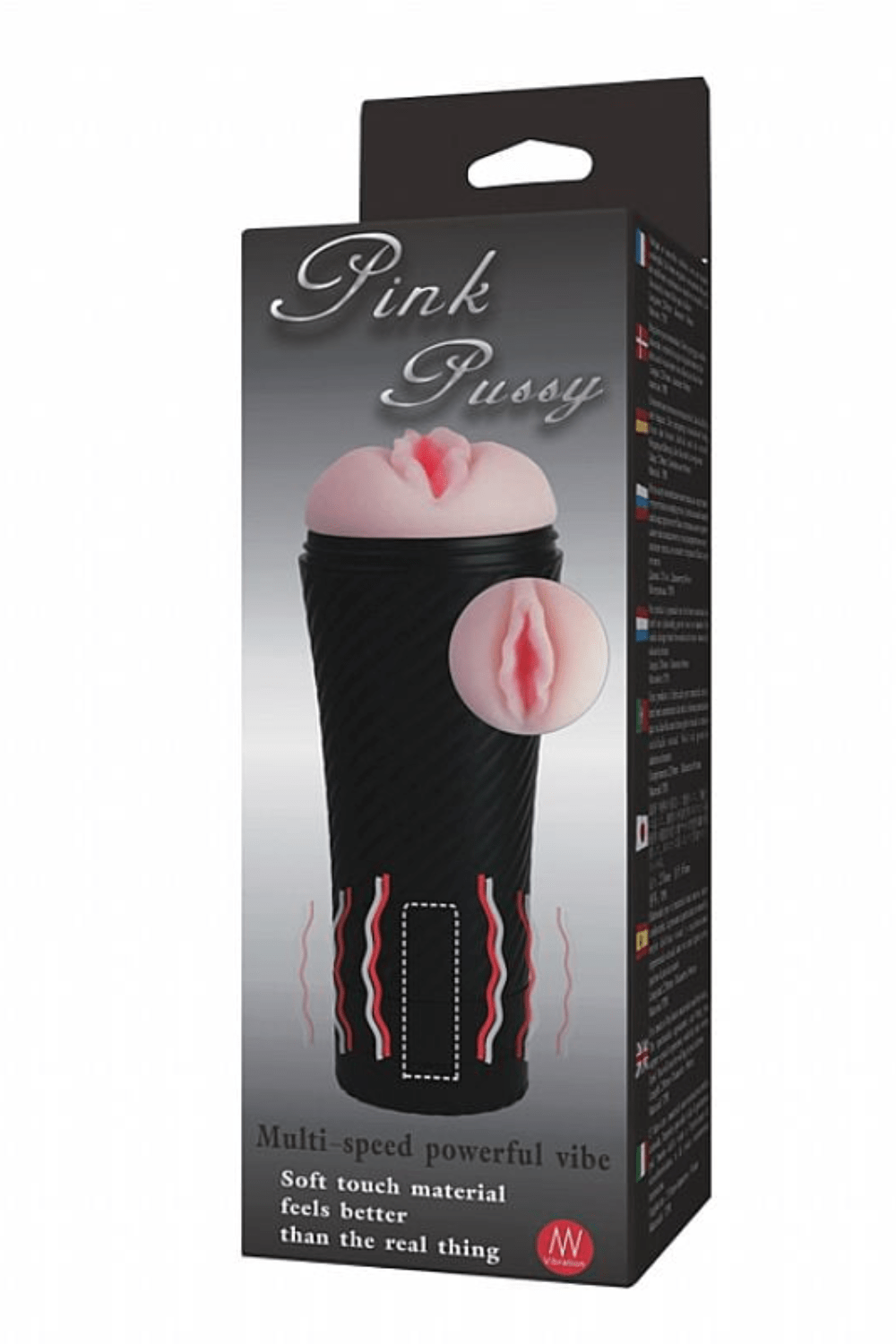 Masturbador Masculino Lanterna - Pink Pussy Vagina